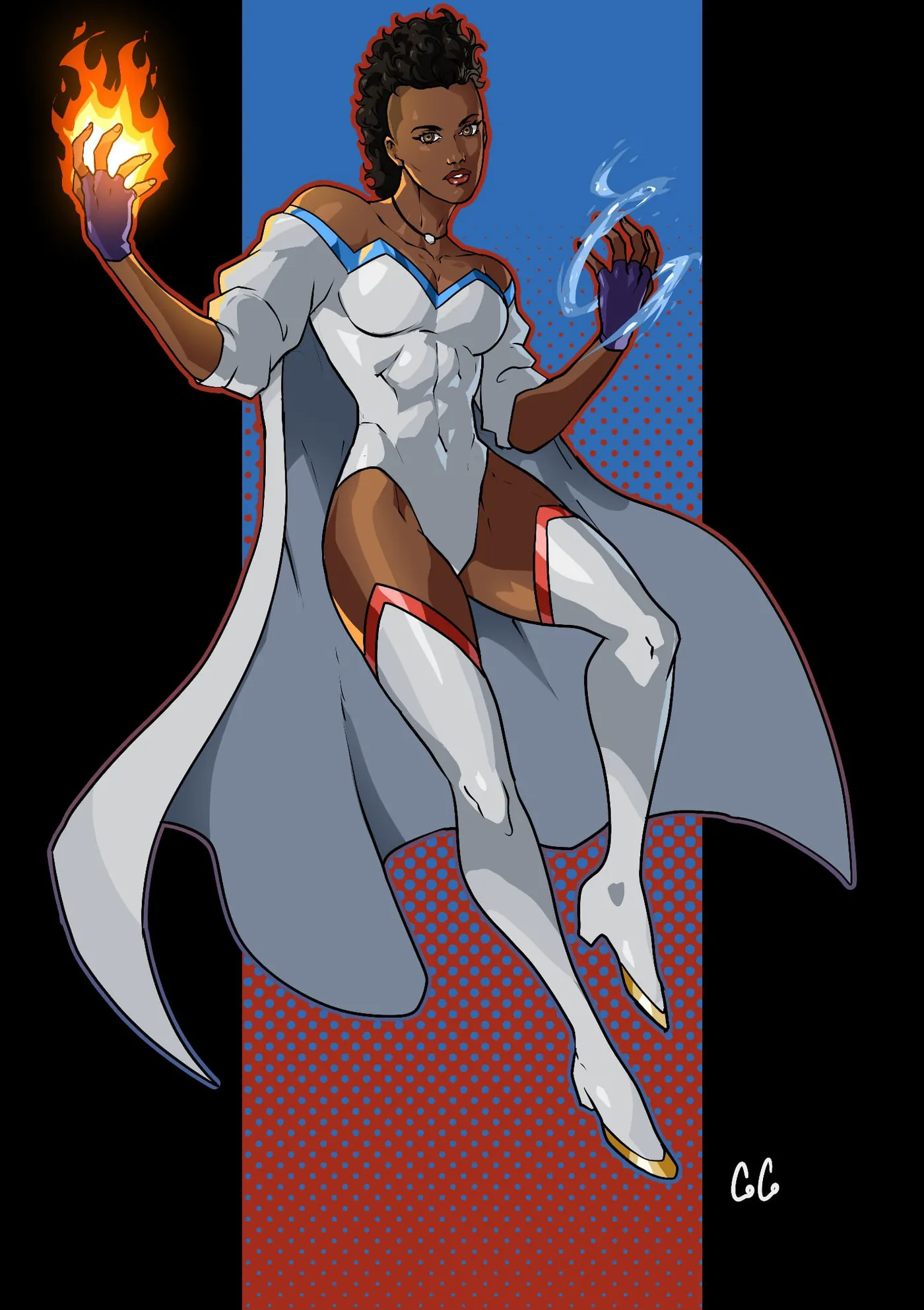 Aspect aloft, flame in hand